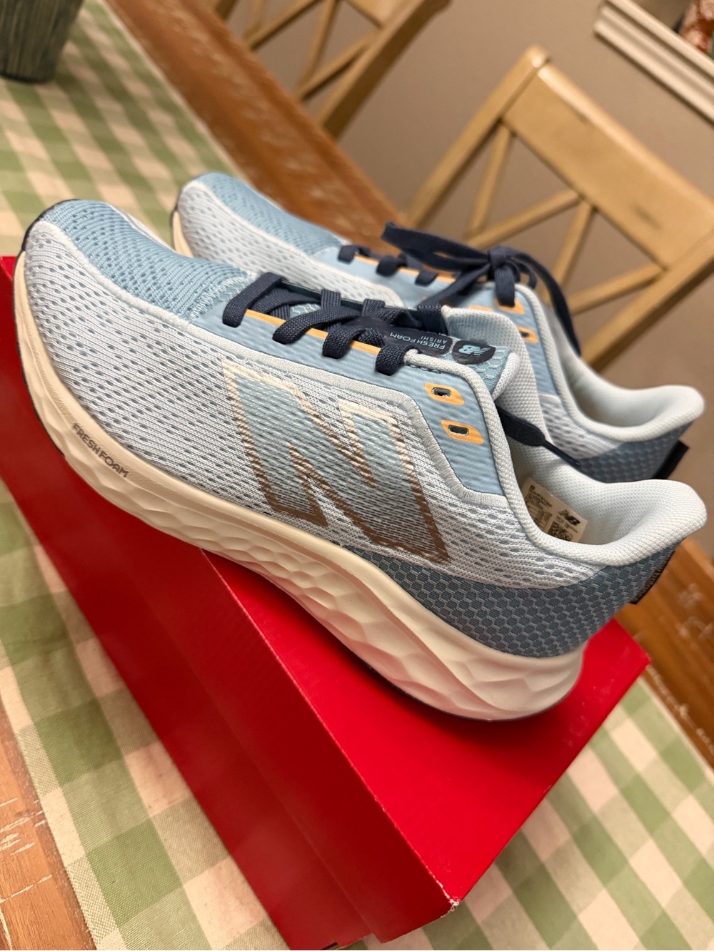New Balance Fresh Foam Light Blue Running Shoes
